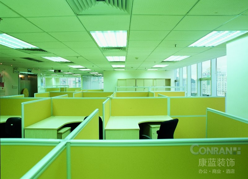 時富集團(tuán)深圳辦公室開敞辦公區(qū)